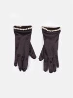 GATE Eleganckie wieczorowe rękawiczki z perełkami
